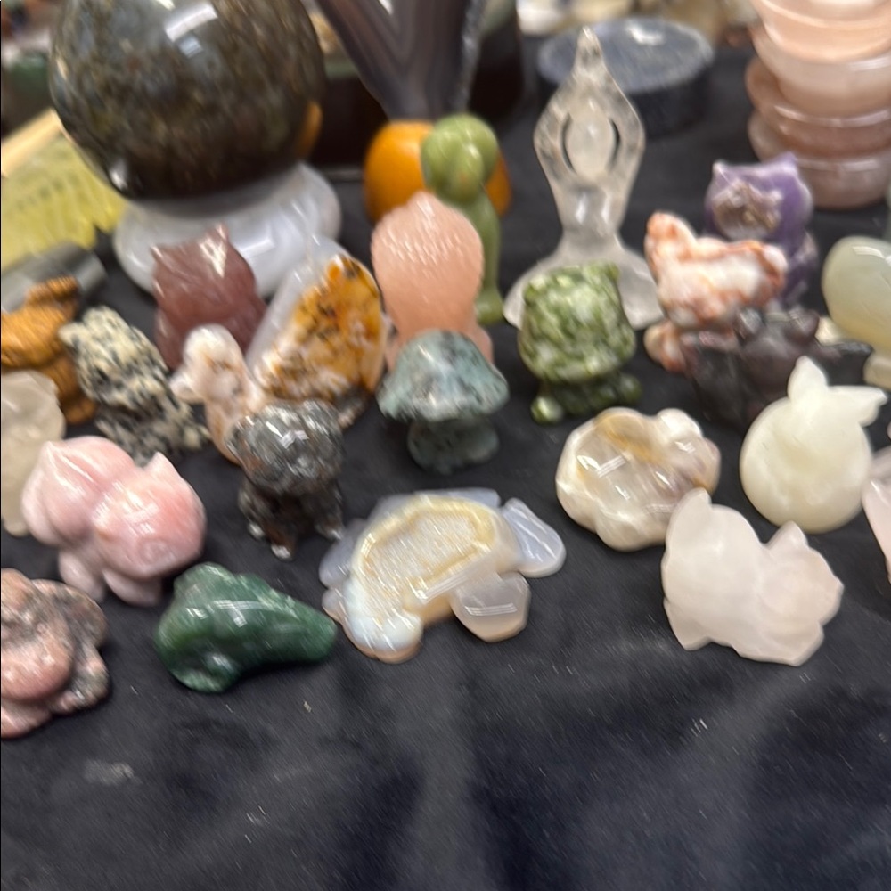Assorted figurines